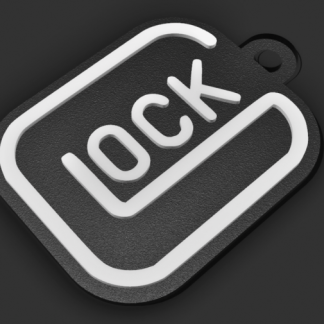 Schlüsselanhänger "Glock"